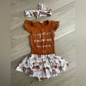 3 piece baby girls set